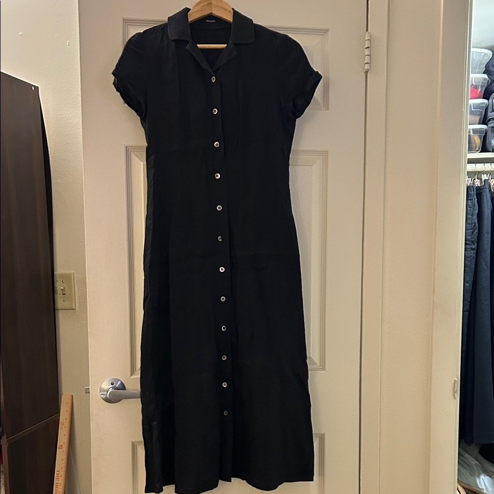 FABRICE LINEN VINTAGE DRESS